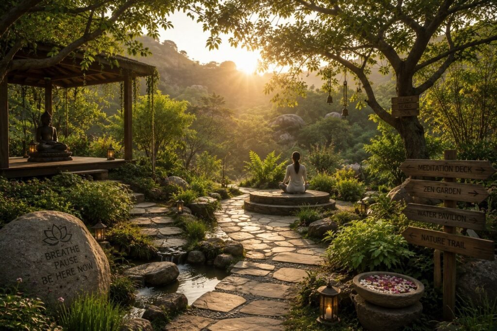 Snapshot 1061 Echoes Card Meditation Garden